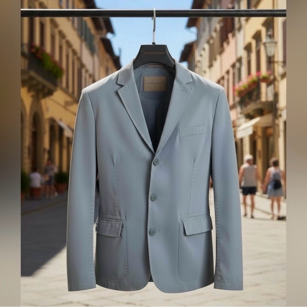 Burberry Brit Men's Elegant Gray Sport Coat